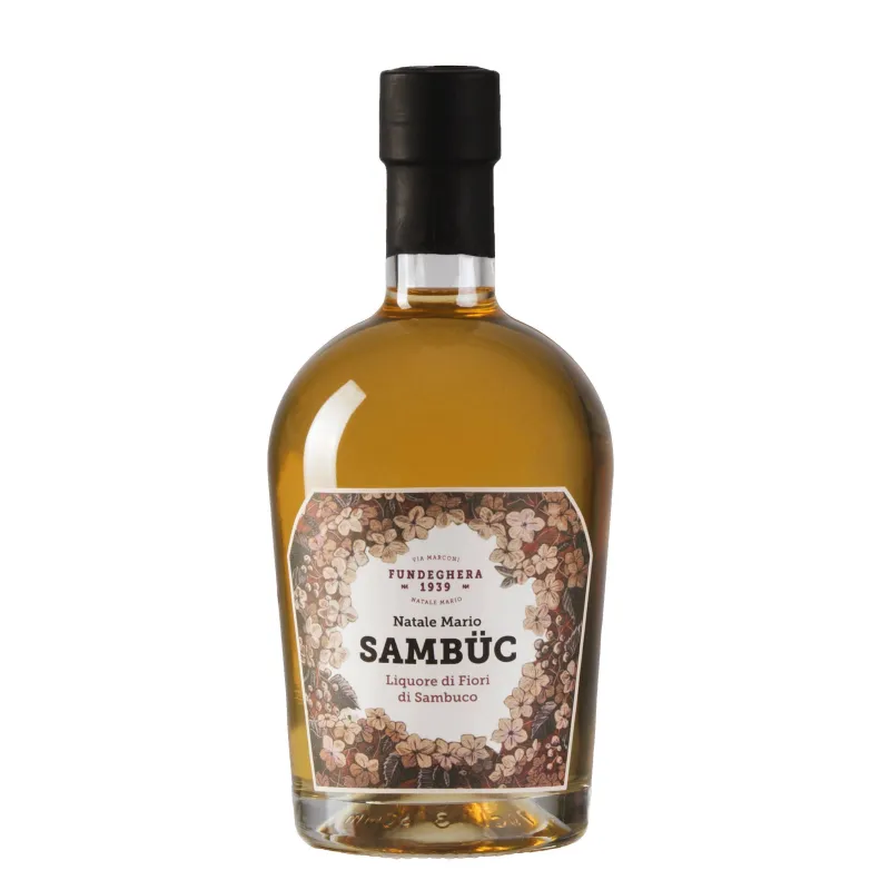 Liquore Sambuco Fundeghera Riserva Natale Mario