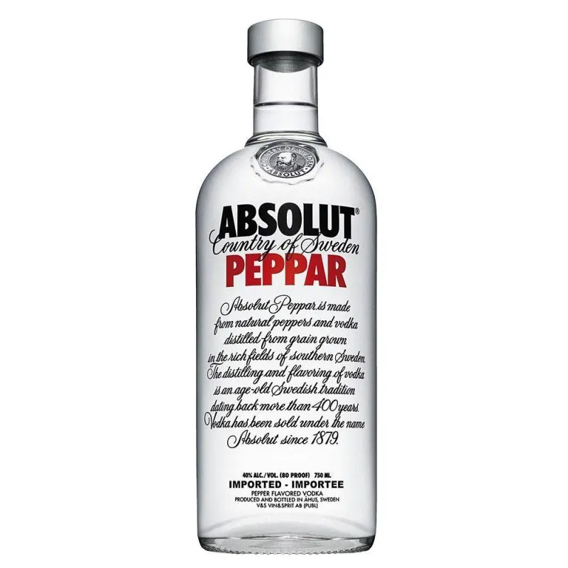 Vodka Absolut Peppar 1L