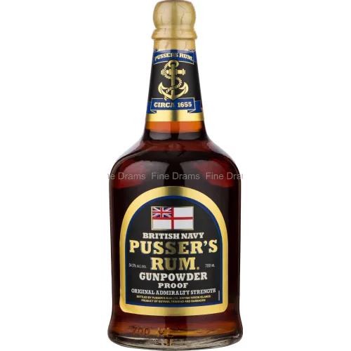 Rum British Navy Pusser's Gunpowder