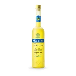Pallini Limonzero Analcolico | Limoncello Zero Alcol Mediterraneo