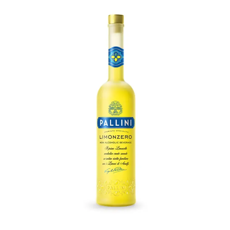 Pallini Limonzero Alcohol-Free | Mediterranean Zero-Alcohol Limoncello
