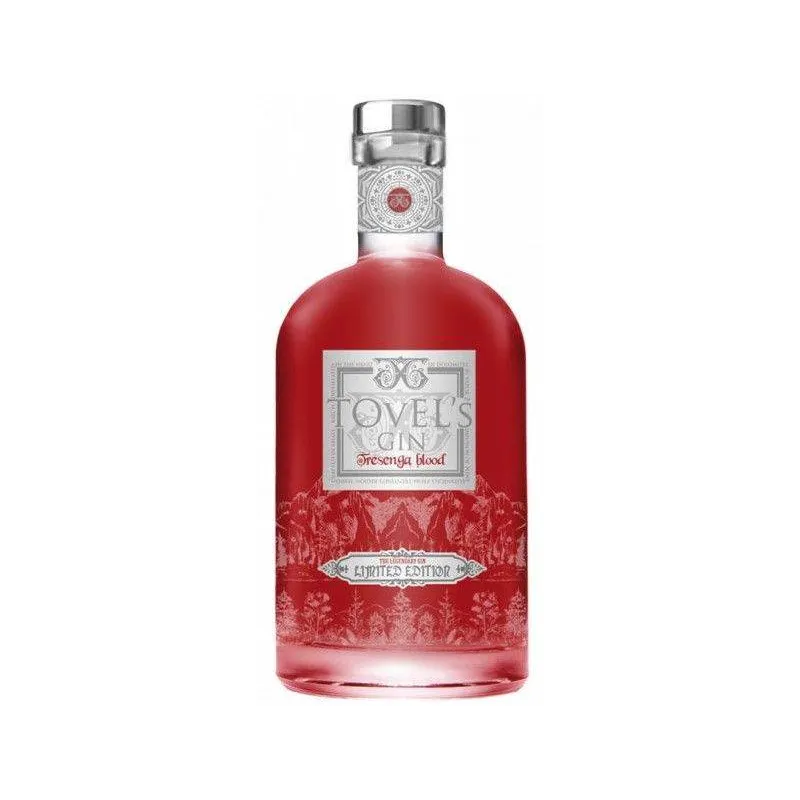 Tovel's Tresenga Blood Gin